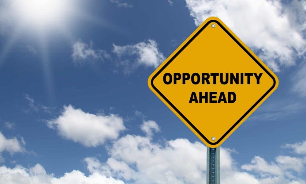 Sign: Opportunity Ahead